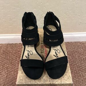 American Rag, black low heel shoes. Size 6